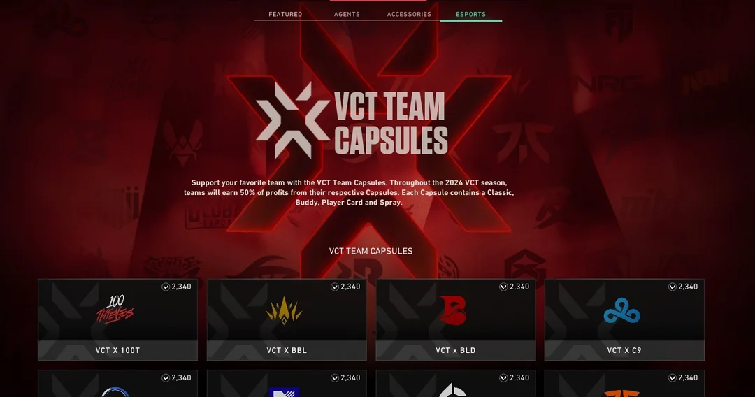 VCT Team Capsule