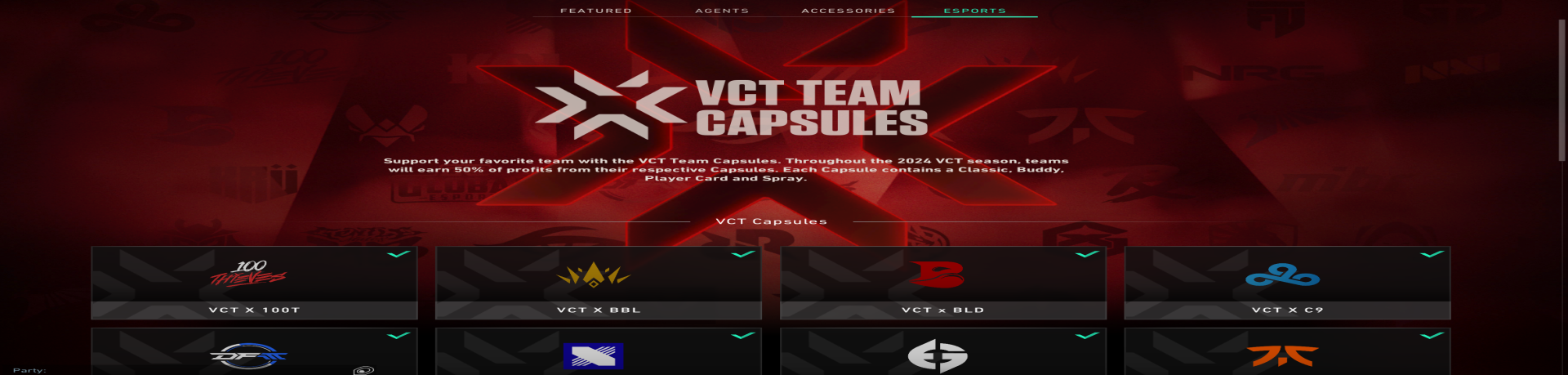 VCT Team Capsule